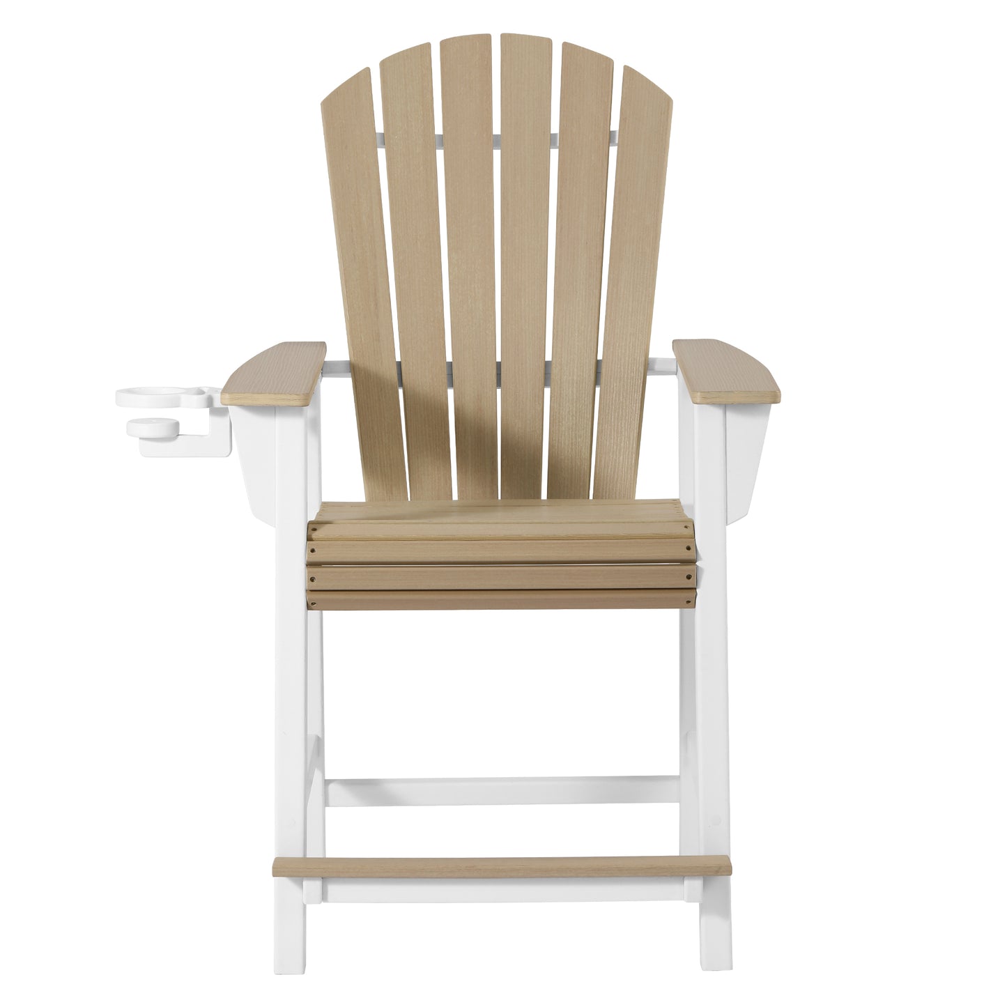 Heritage Ridge Adirondack Counter Height Chair With Cup Holder