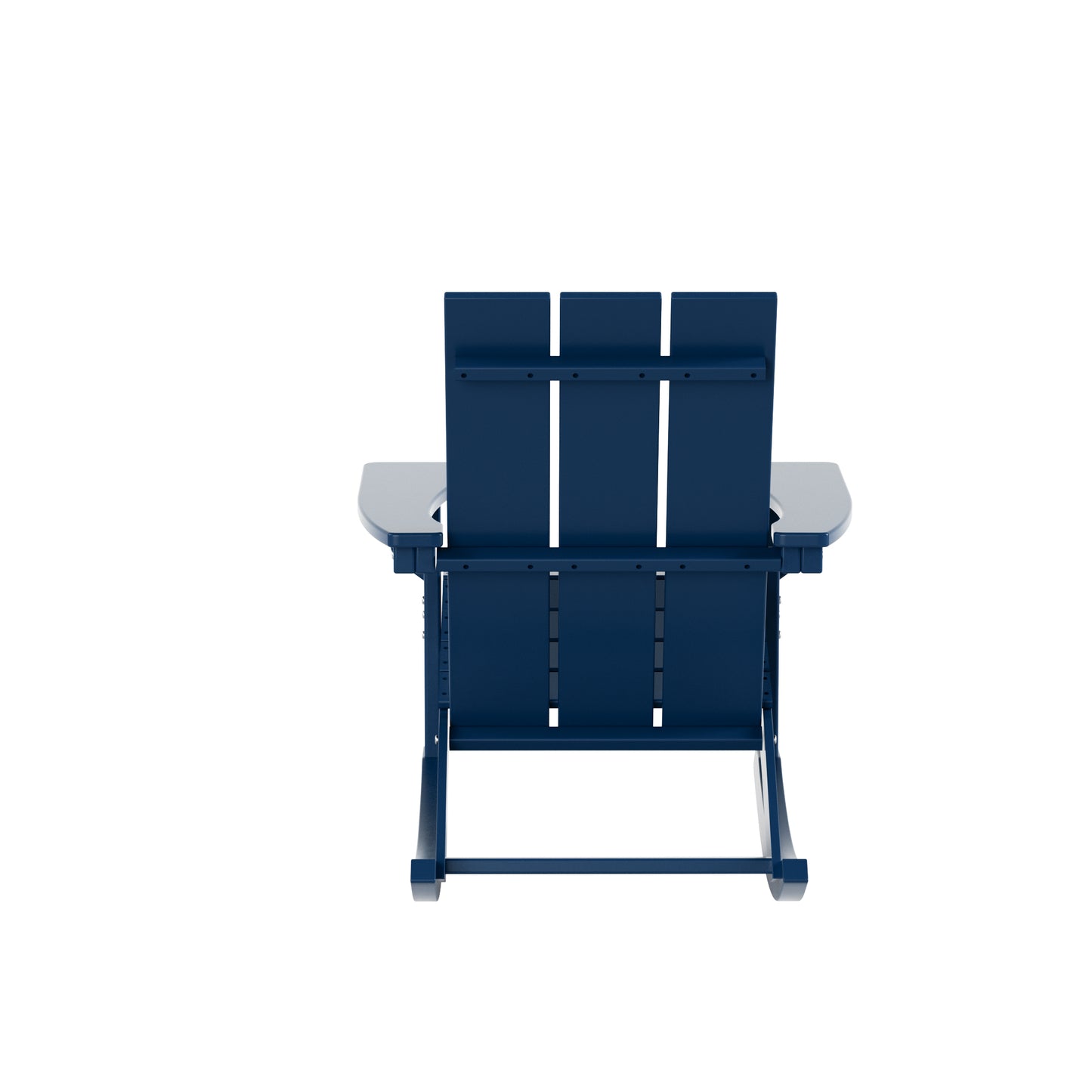Malibu Modern All-Weather Outdoor Rocking Adirondack Chair