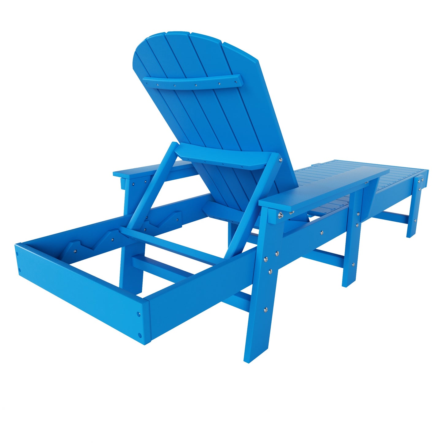 Westport Classic All-Weather Outdoor Adirondack Reclining Sun Lounger With Arms Rests