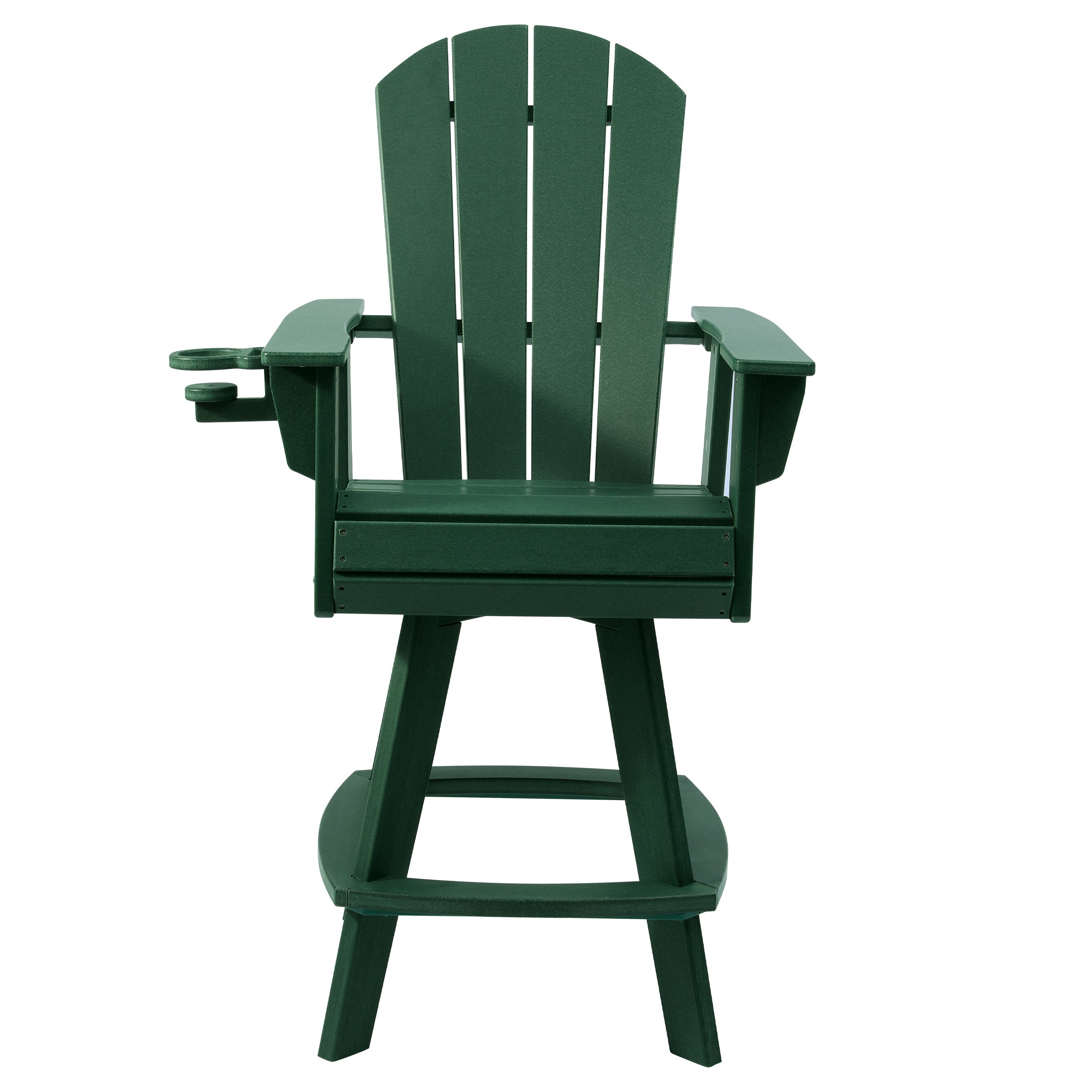 Chatham Adirondack Swivel Bar Chair with Cup Holder
