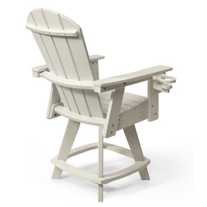 Chatham Adirondack Swivel Counter Chair with Cup Holder