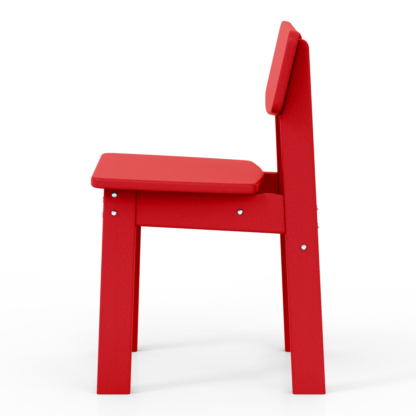 Tiny Terraces Essentials Kids' All-Weather Outdoor Dining Chair (Set of 2)