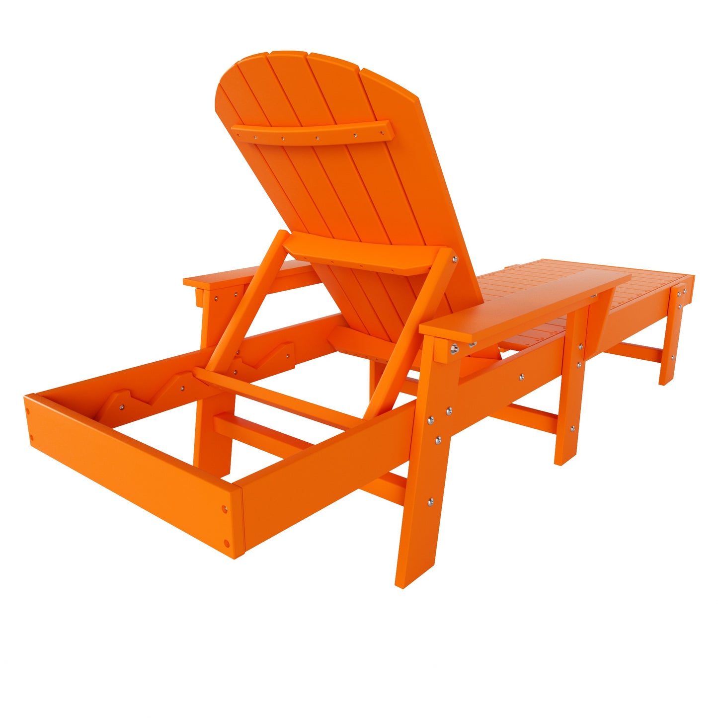 Westport Classic All-Weather Outdoor Adirondack Reclining Sun Lounger With Arms Rests