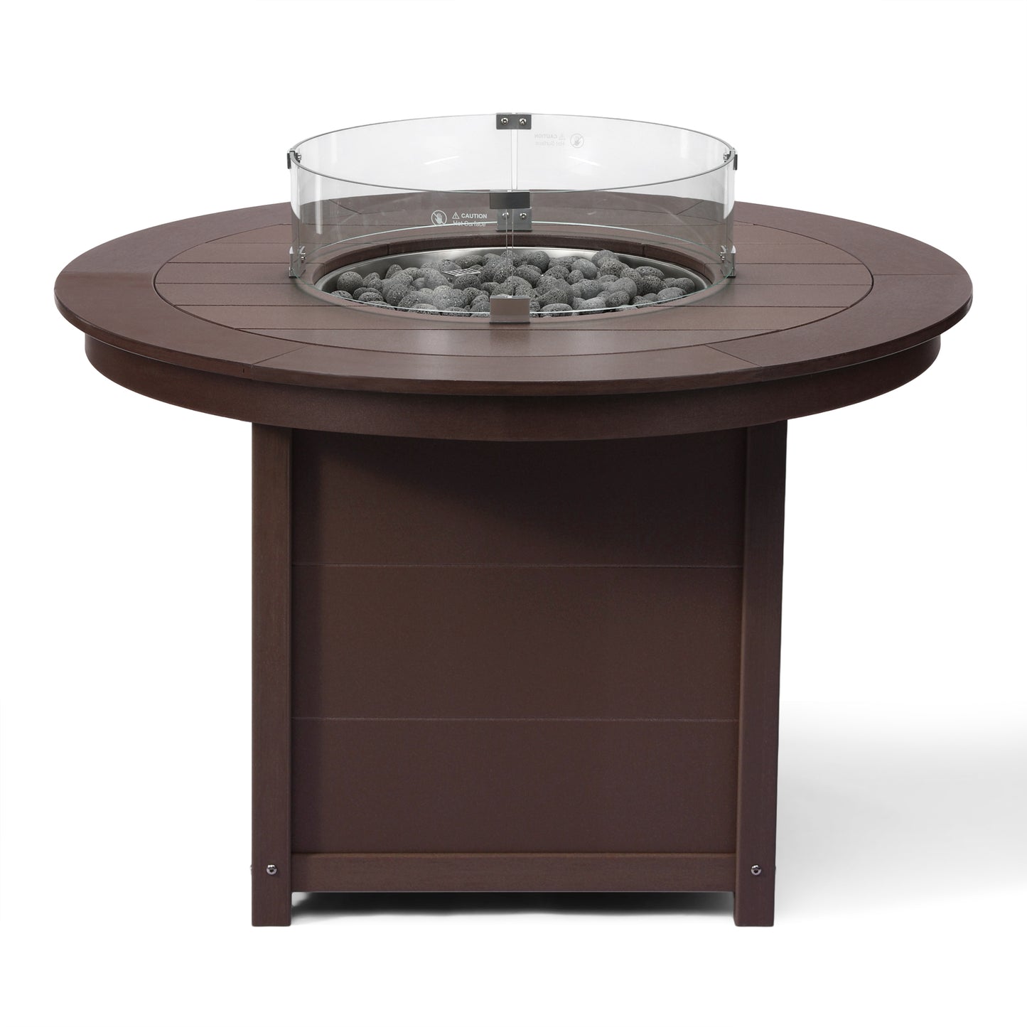 Sedona Round 47" Dining Fire Pit Table