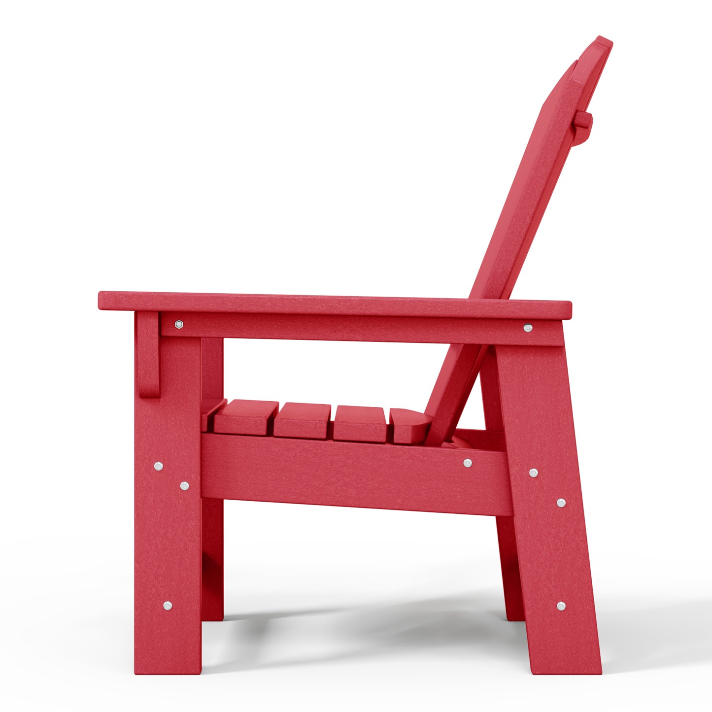Tiny Terraces Kids' All-Weather Outdoor Poly Adirondack Chair