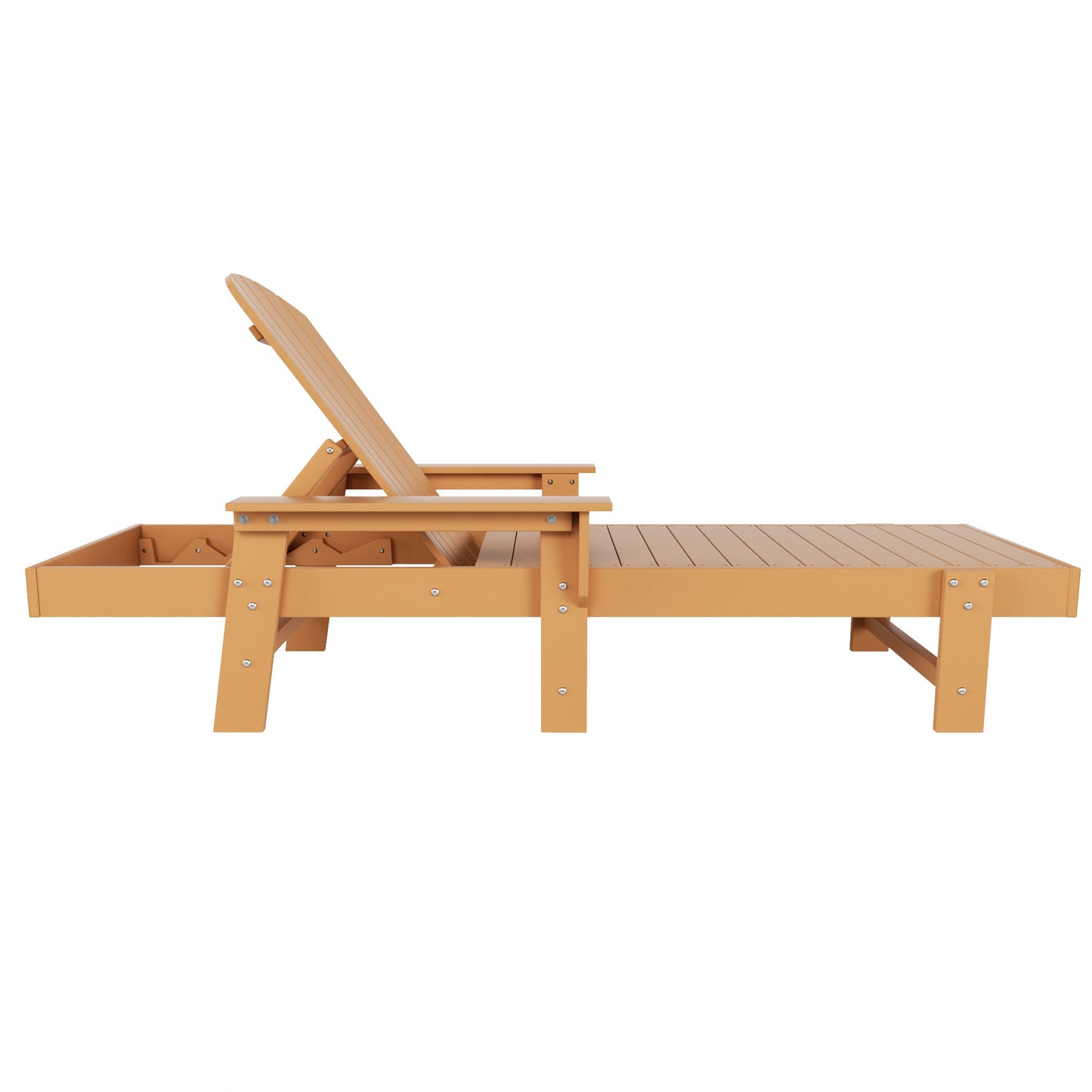 Westport Classic All-Weather Outdoor Adirondack Reclining Sun Lounger With Arms Rests