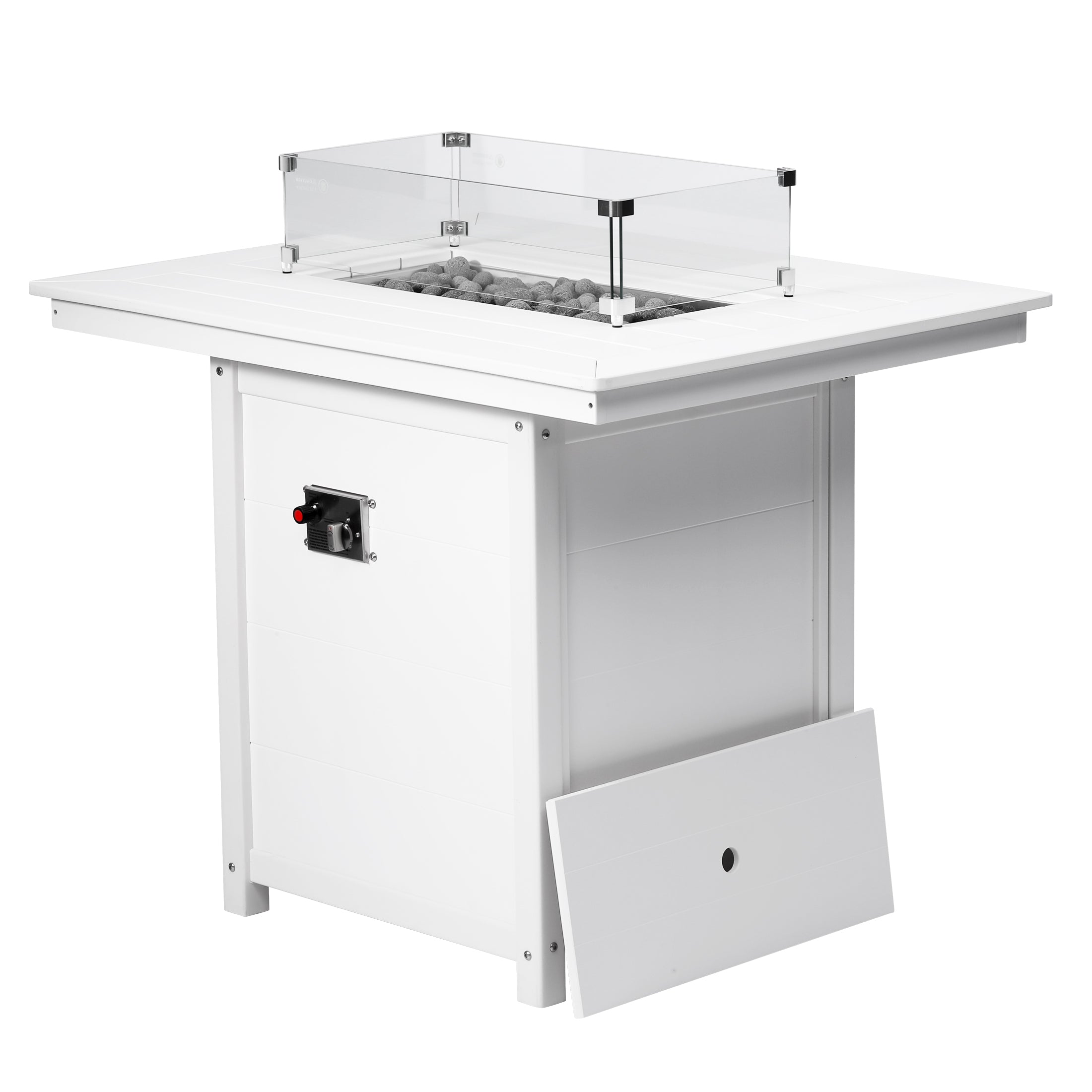 Sedona Rectangular 34" X 46" Counter Fire Pit Table