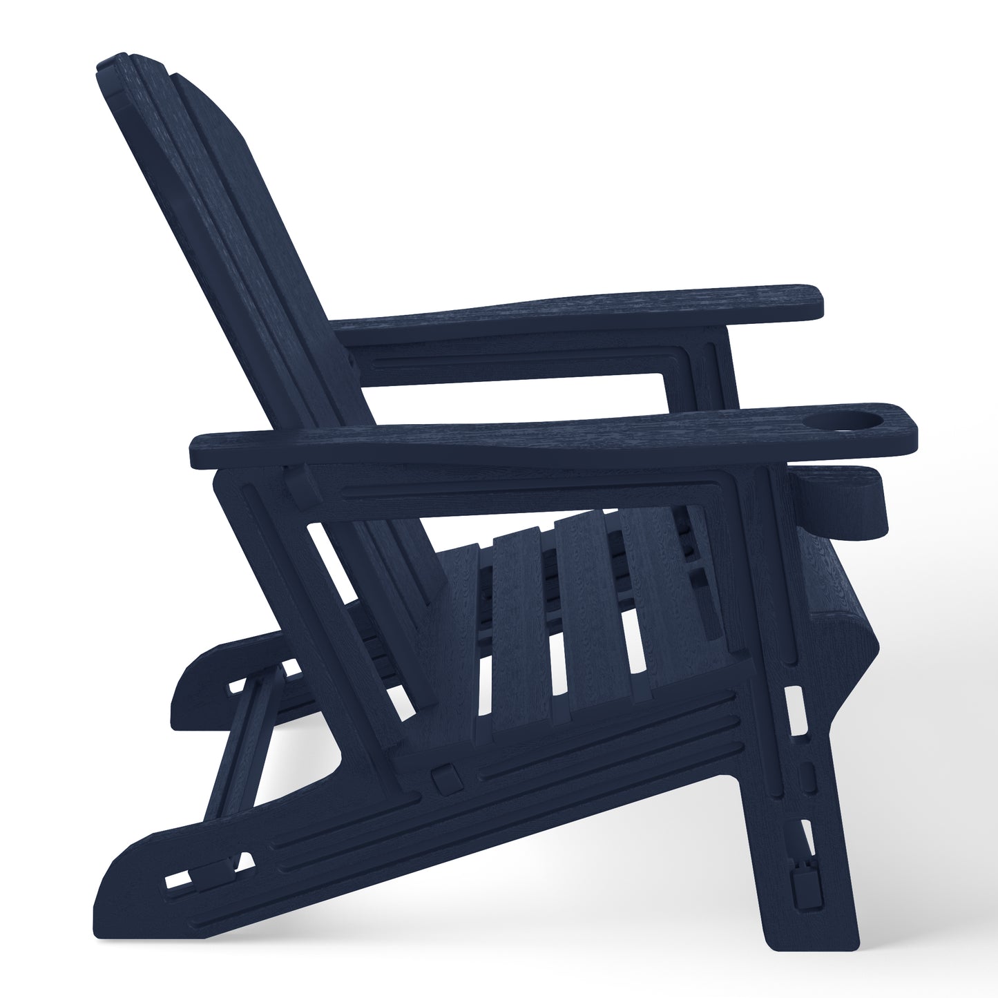 Snap'n Lock Adirondack Chair with Cupholder (No Tools or Hardware)