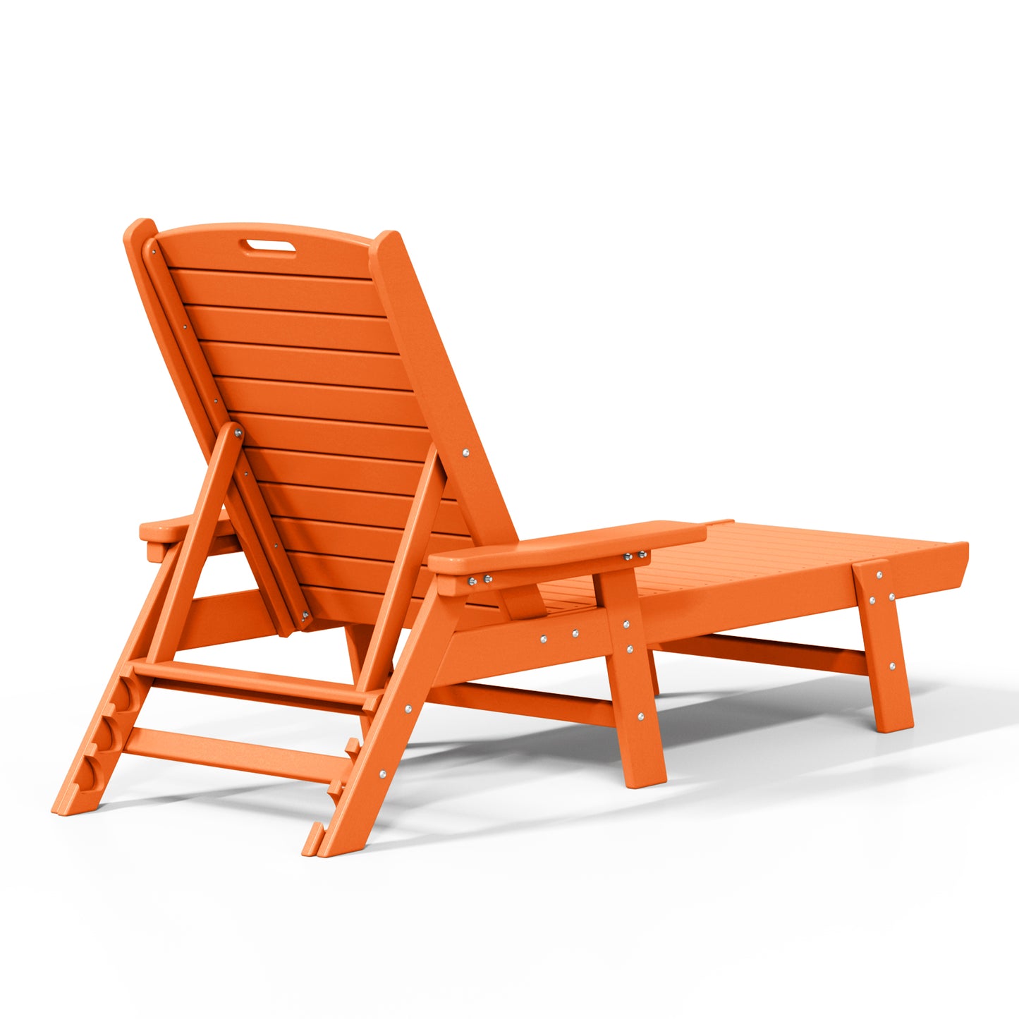 Santa Monica All-Weather Outdoor Reclining Sun Lounger with Arm Rests
