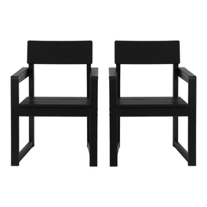 Palmetto Outdoor Dining Arm Chair (Set of 2)