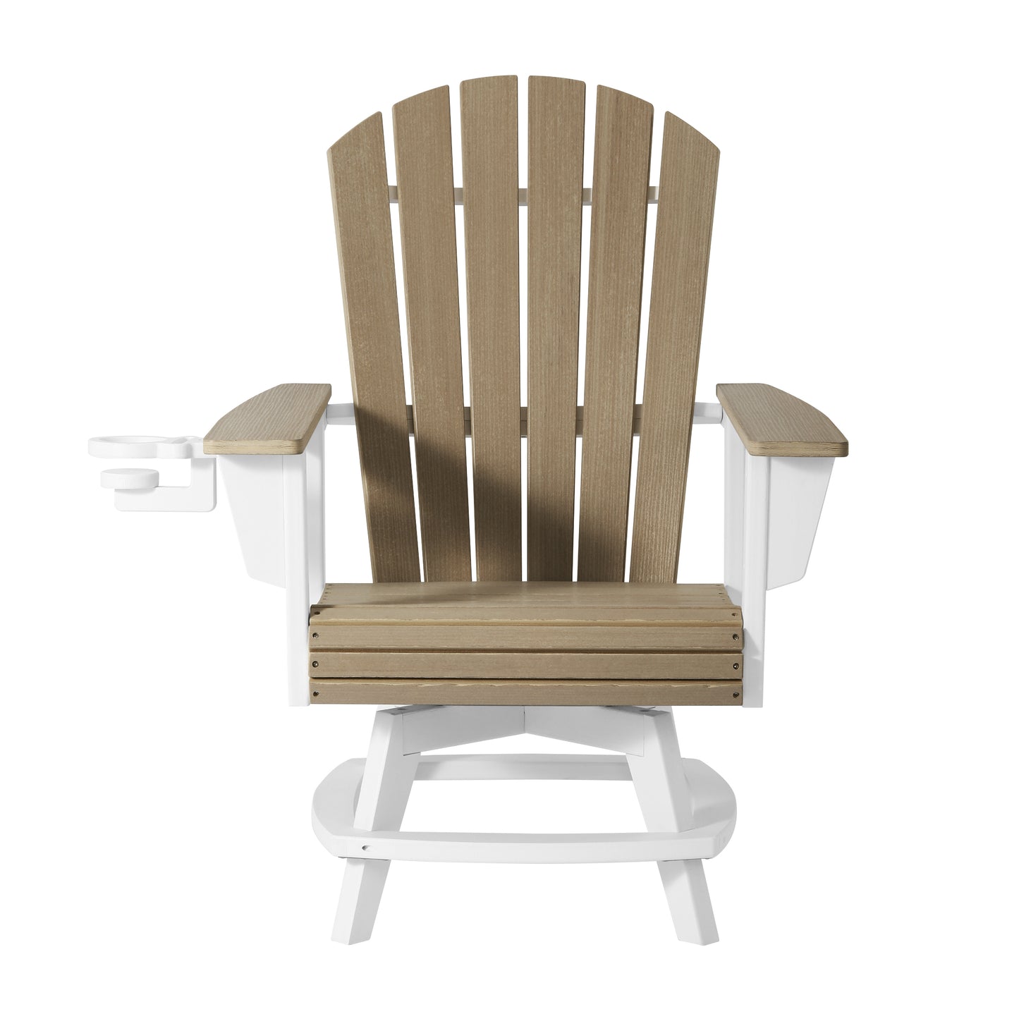 Heritage Ridge Adirondack Swivel Dining Chair With Cup Holder