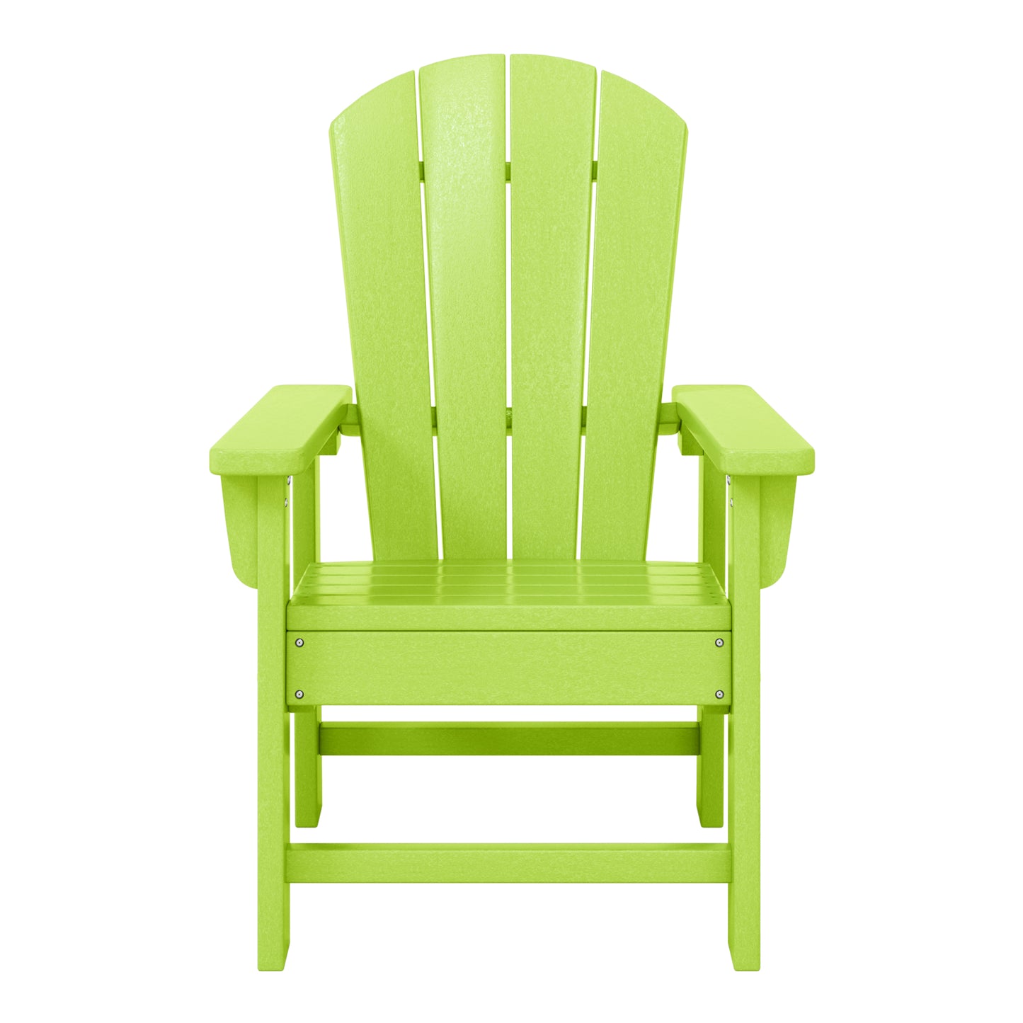 Tiny Terraces Kids' All-Weather Outdoor Poly Adirondack Chair