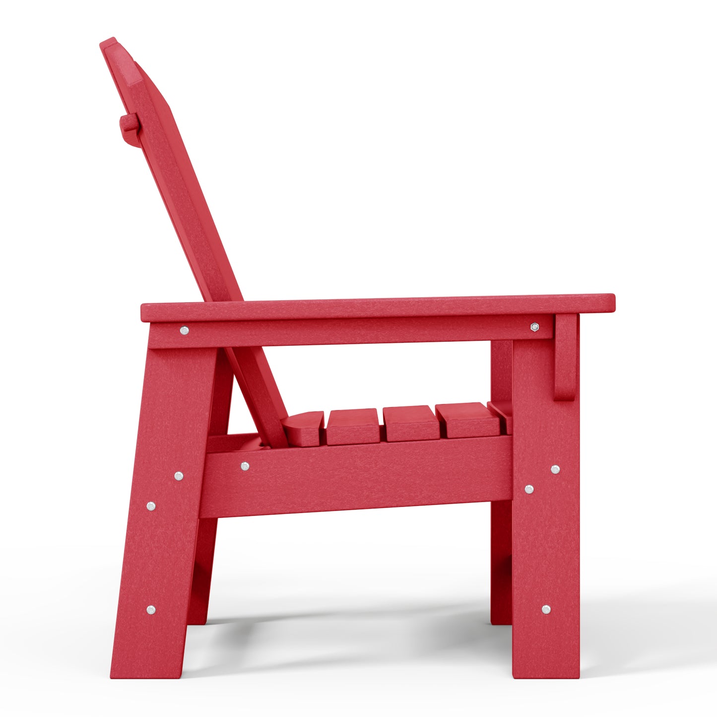 Tiny Terraces Kids' All-Weather Outdoor Poly Adirondack Chair