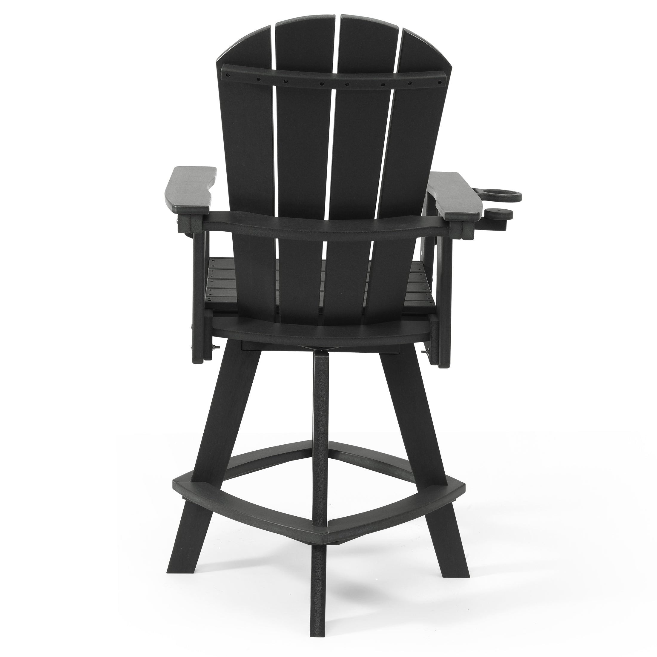 Chatham Adirondack Swivel Bar Chair with Cup Holder