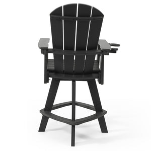 Chatham Adirondack Swivel Bar Chair with Cup Holder