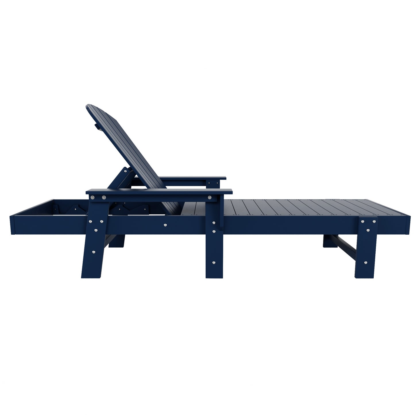 Westport Classic All-Weather Outdoor Adirondack Reclining Sun Lounger With Arms Rests