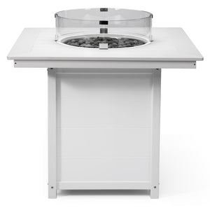 Sedona Square 42" Counter Fire Pit Table