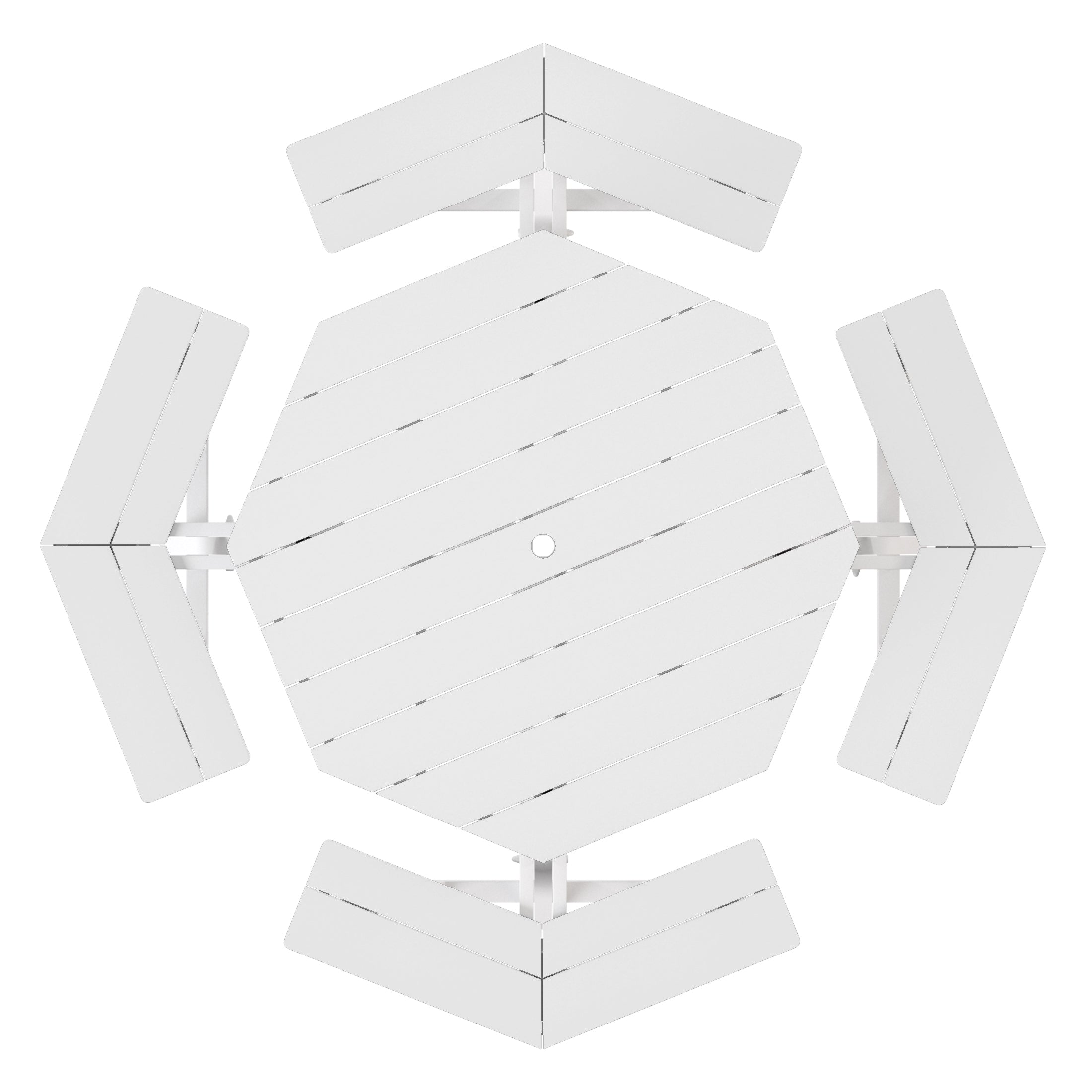 Vista 48" Octagon Picnic Table