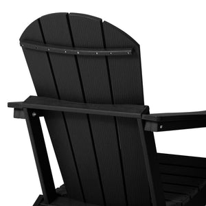 Chatham All-Weather Outdoor Folding Adirondack Chair with Cup Holder
