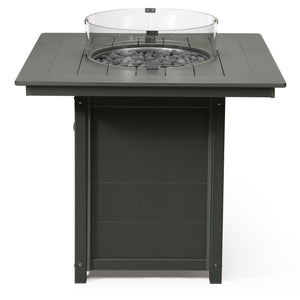 Sedona Square 42" Counter Fire Pit Table