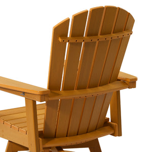 Heritage Ridge Adirondack Swivel Dining Chair With Cup Holder