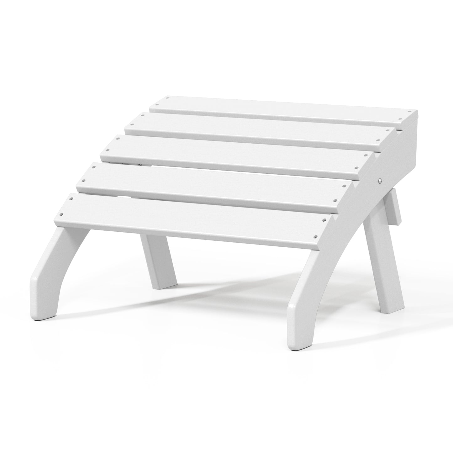 Westport All-Weather Outdoor Adirondack Folding Foot Rest/Ottoman