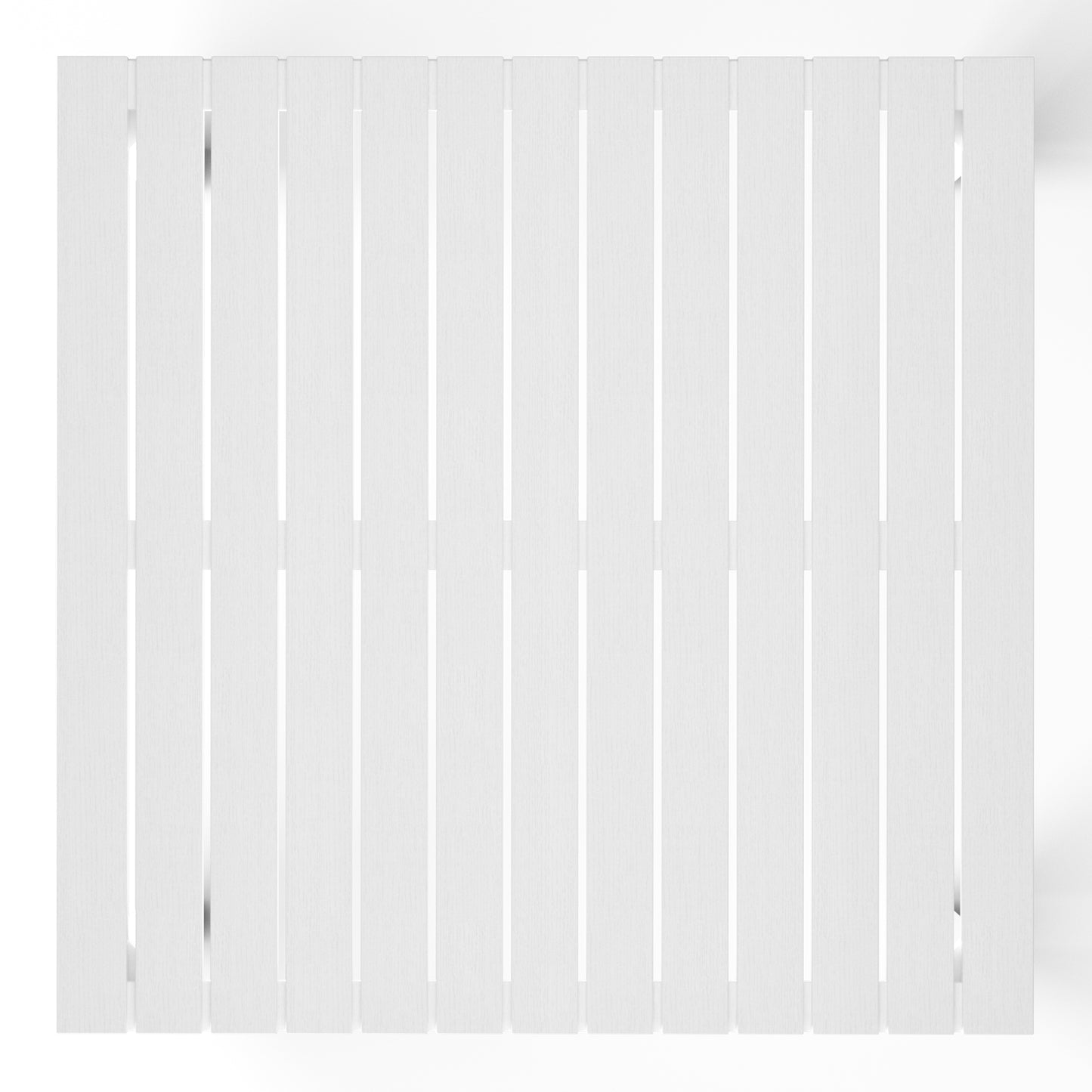 Polyform 31.5" Square Dining Table with Metal Frame