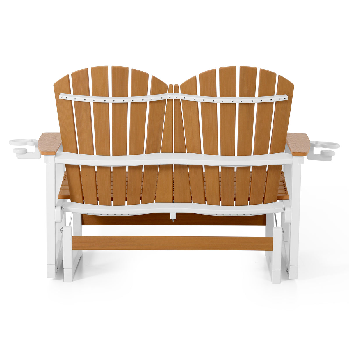 Adirondack 52“ Glider With Cup Holder