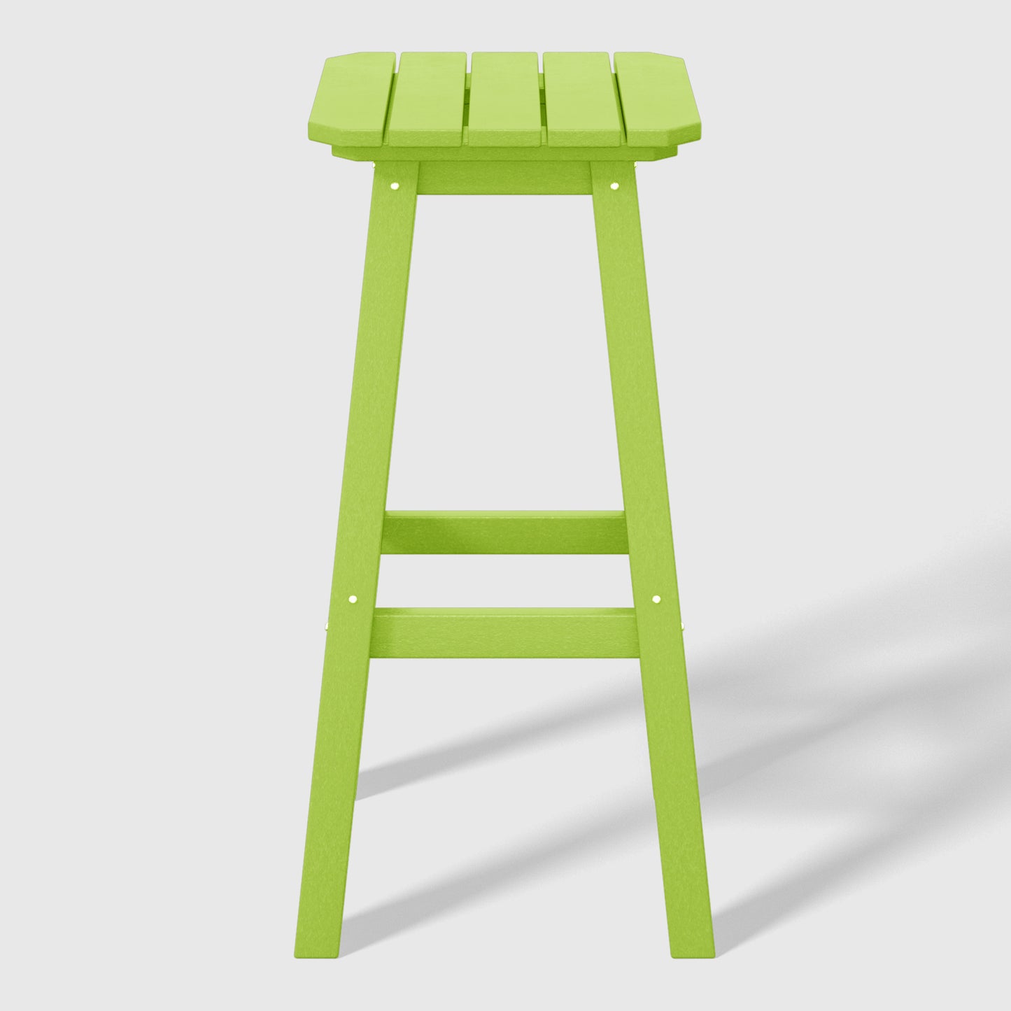 Stockholm All-Weather Outdoor Square Bar Stool (29" Height)