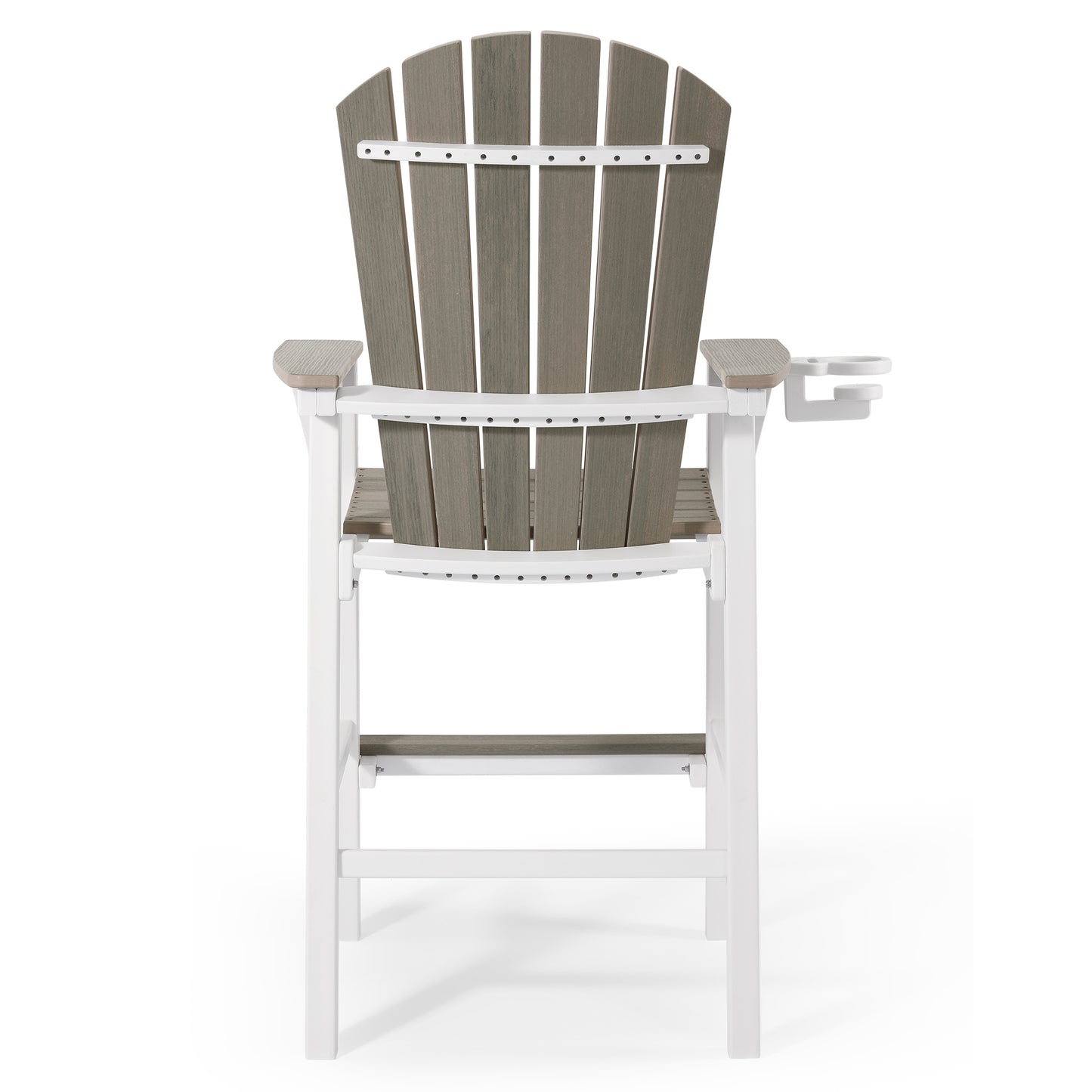 Heritage Ridge Adirondack Bar Chair With Cup Holder