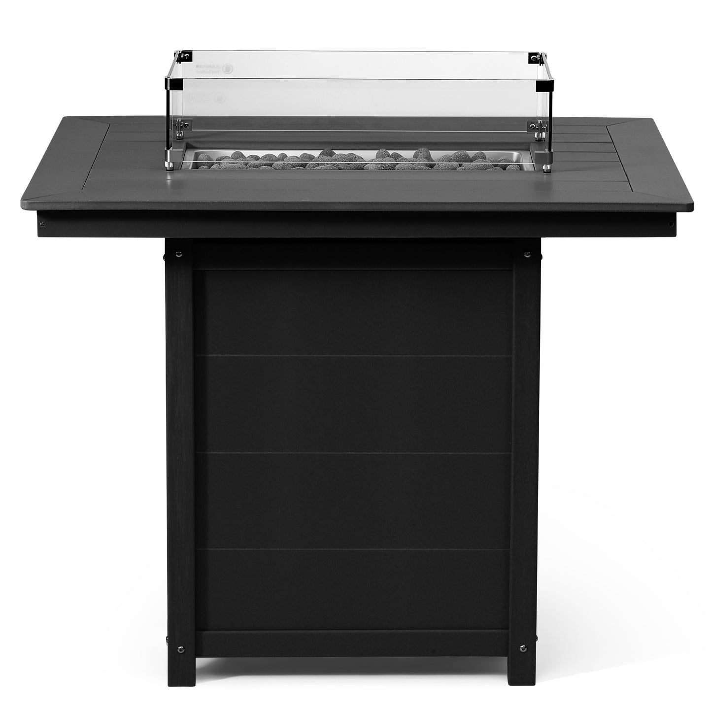 Sedona Rectangular 34" X 46" Counter Fire Pit Table