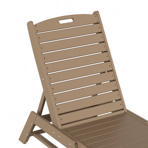 Santa Monica All-Weather Outdoor Reclining Sun Lounger