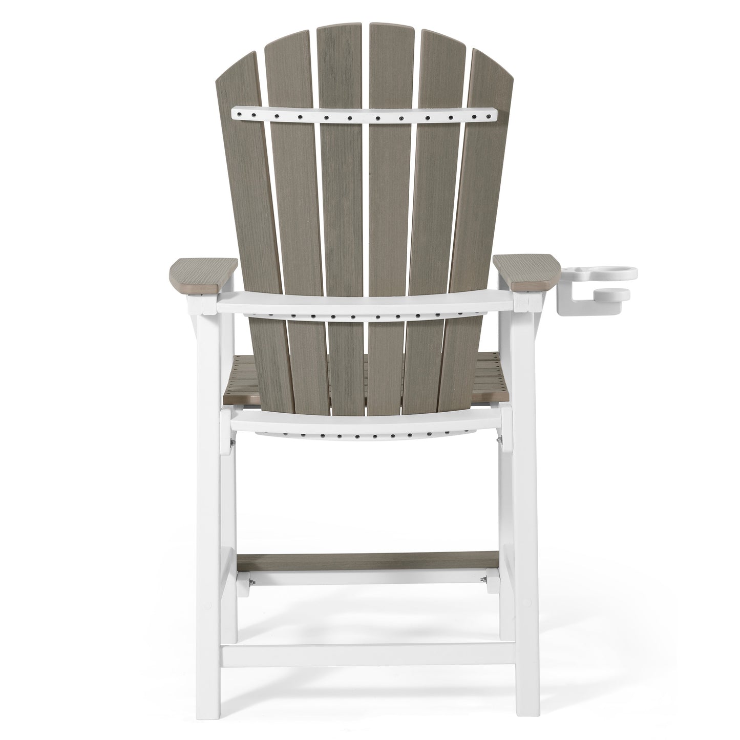 Heritage Ridge Adirondack Counter Height Chair With Cup Holder