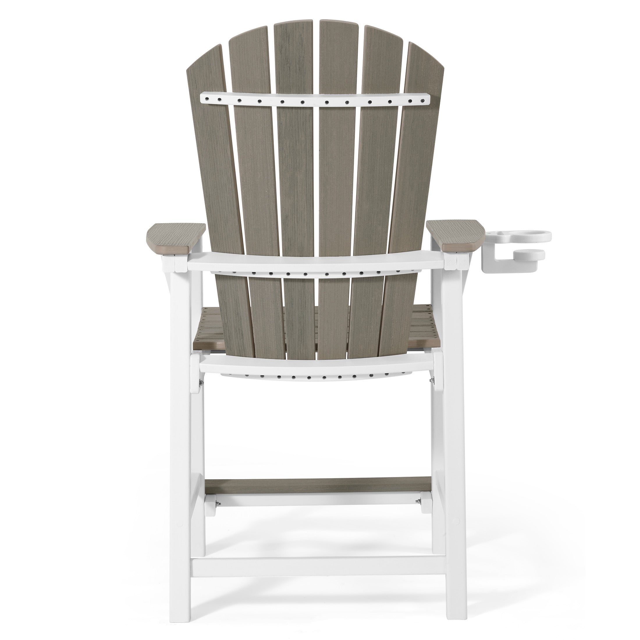 Heritage Ridge Adirondack Counter Height Chair With Cup Holder