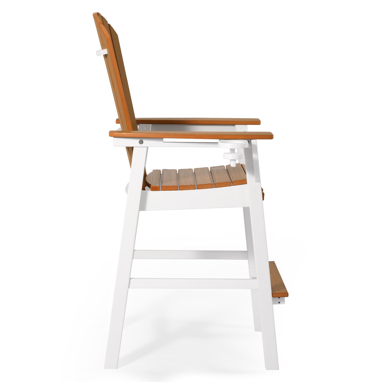 Heritage Ridge Adirondack Bar Chair With Cup Holder