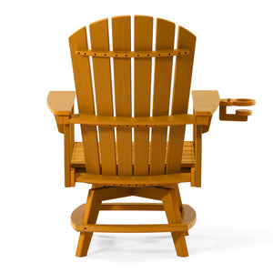 Heritage Ridge Adirondack Swivel Dining Chair With Cup Holder