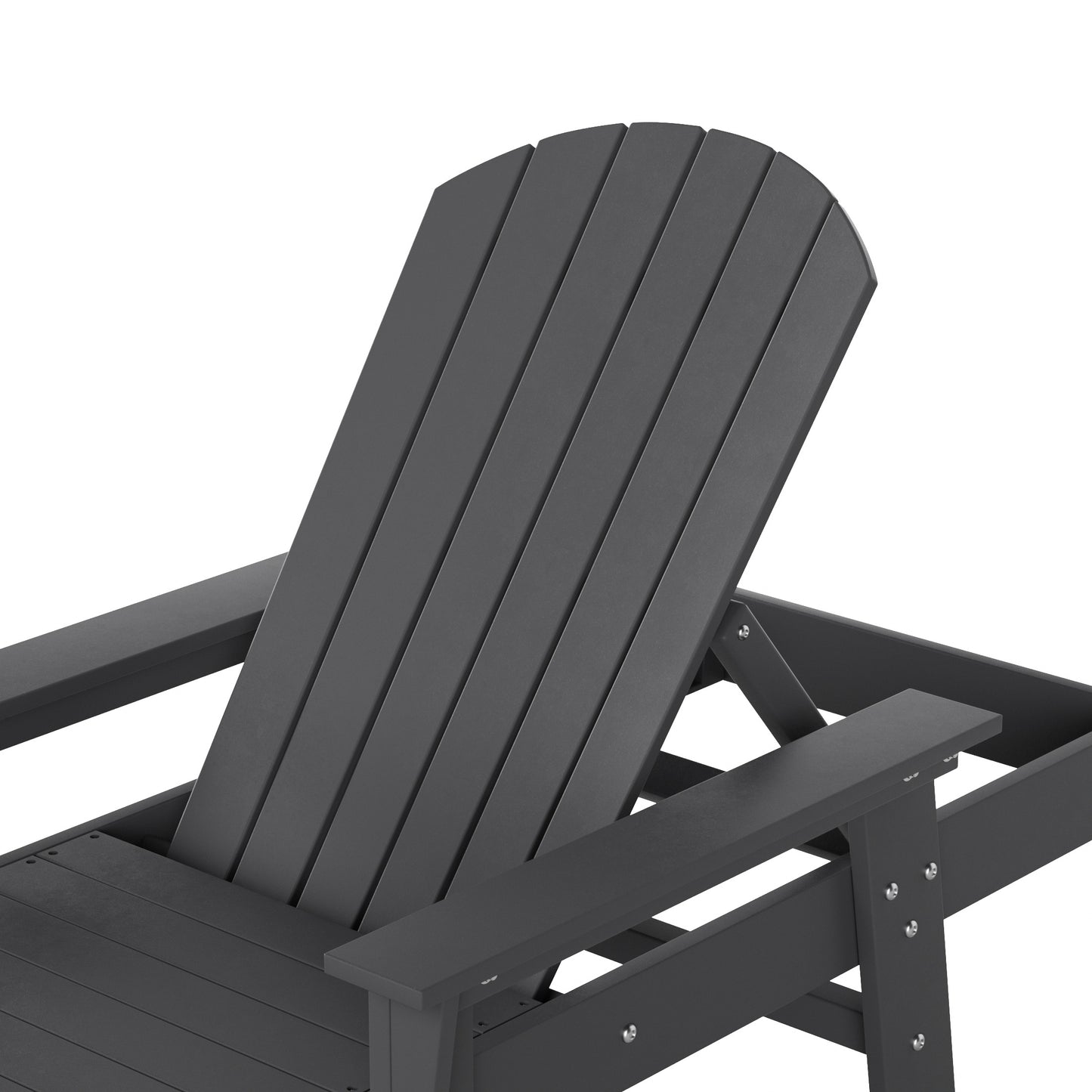 Westport Classic All-Weather Outdoor Adirondack Reclining Sun Lounger With Arms Rests