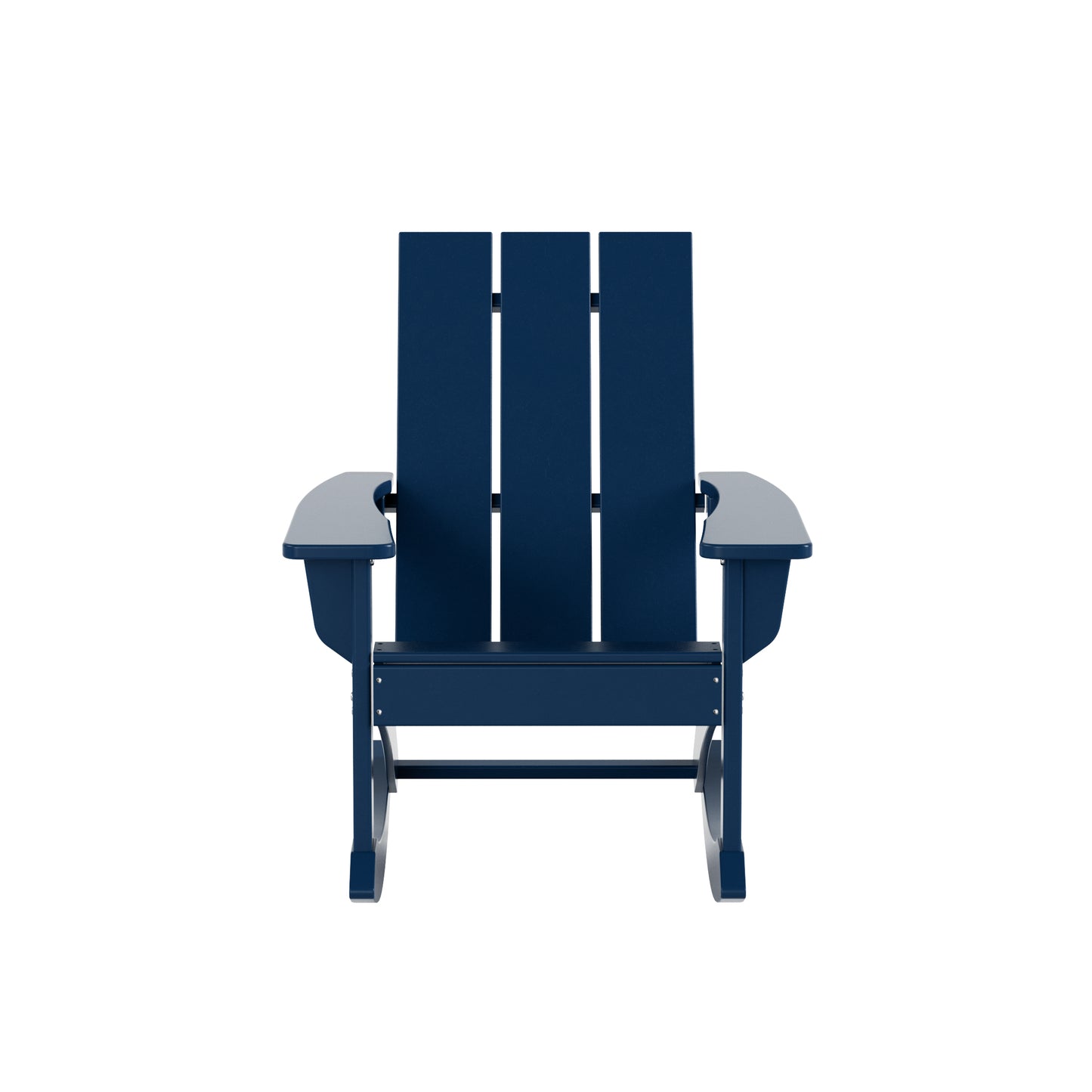 Malibu Modern All-Weather Outdoor Rocking Adirondack Chair