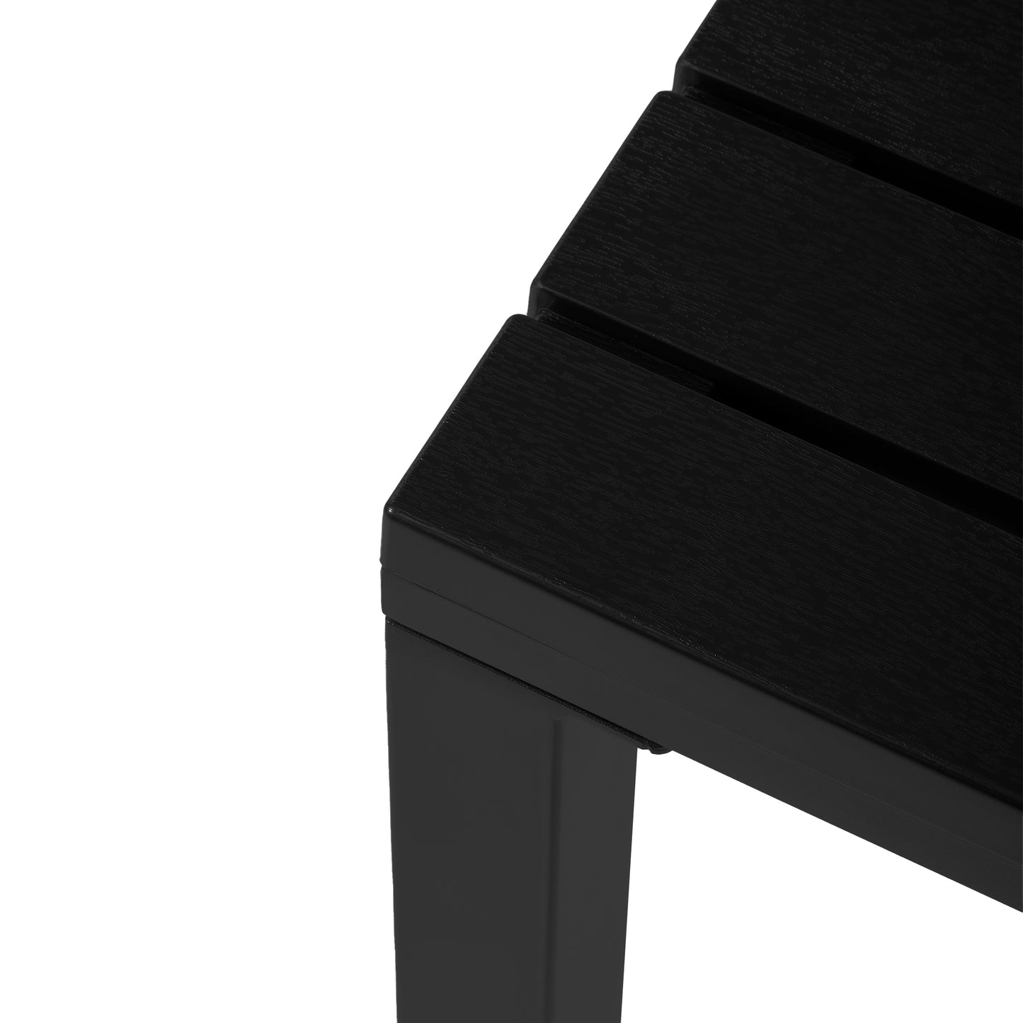 Polyform 31.5" Square Dining Table with Metal Frame