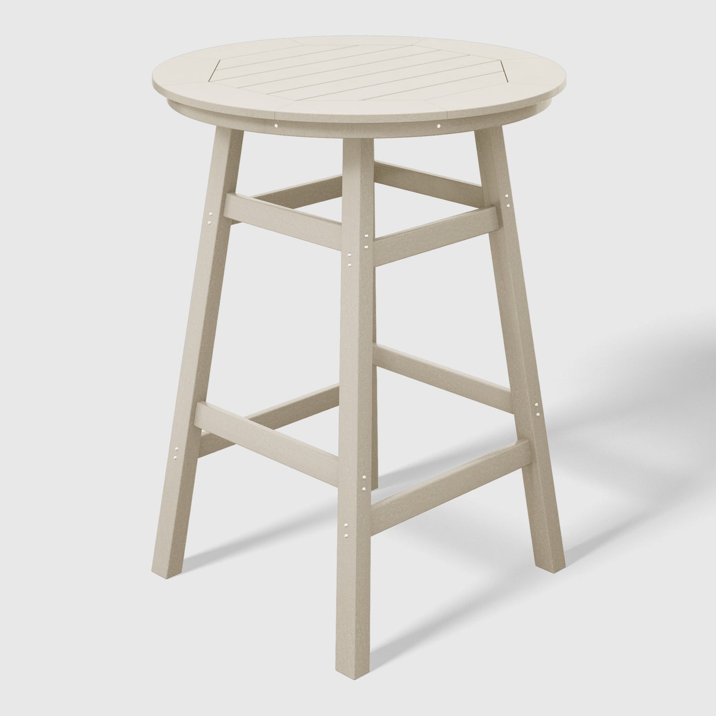 Stockholm All-Weather Outdoor 35" Round Bar Table (42" Height)