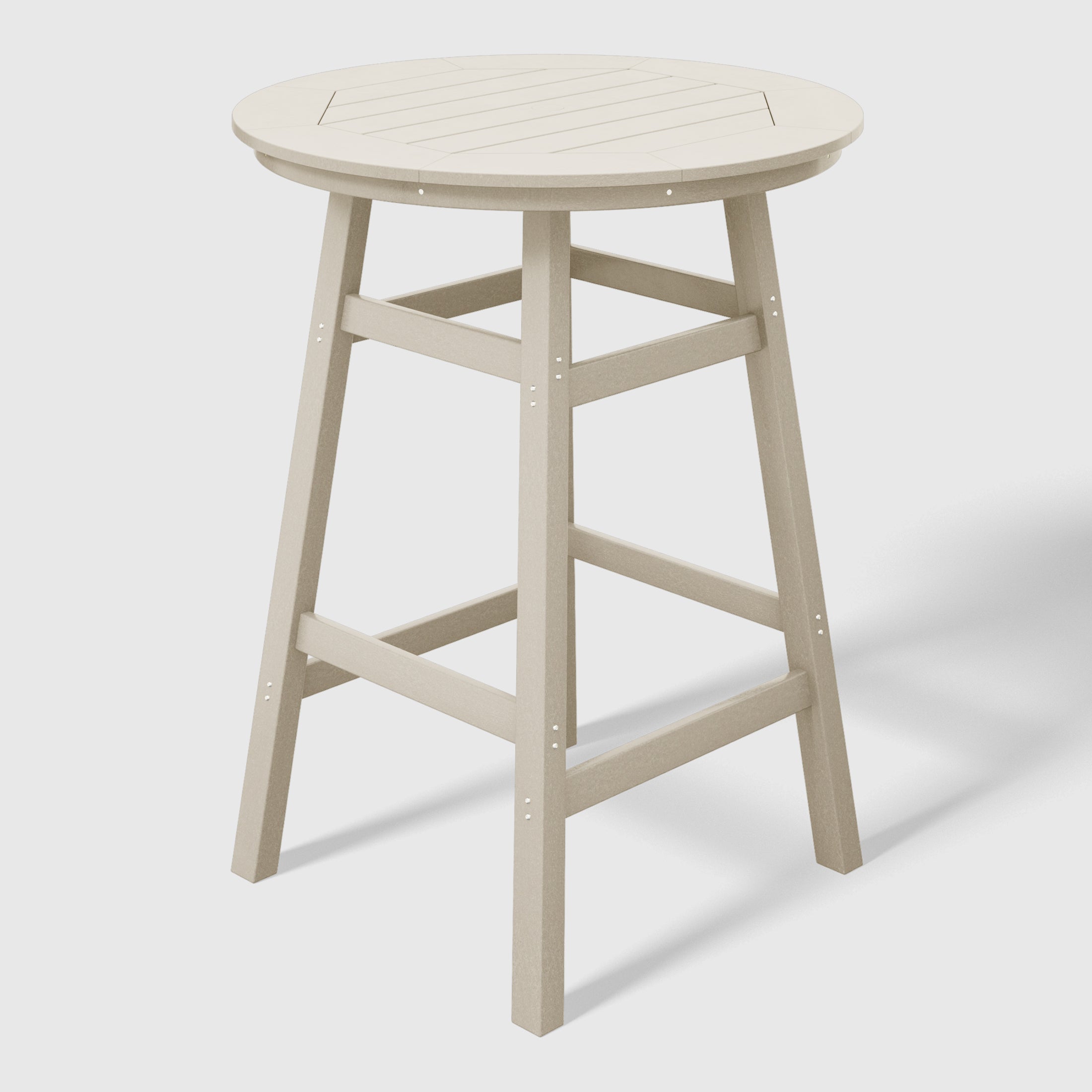 Stockholm All-Weather Outdoor 35" Round Bar Table (42" Height)