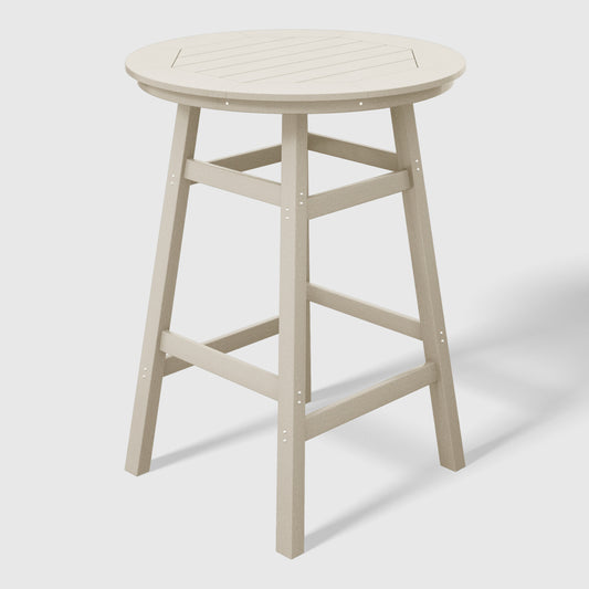 Stockholm All-Weather Outdoor 35" Round Bar Table (42" Height)