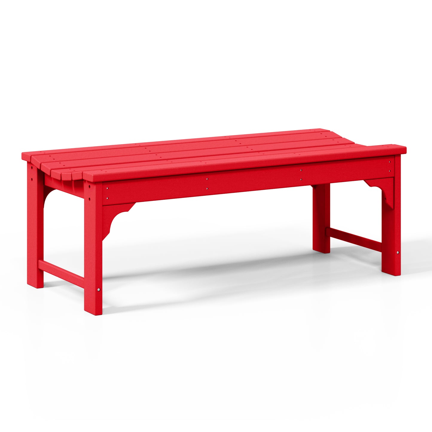 Concord All-Weather Outdoor Garden Backless Bench (46" Wide)