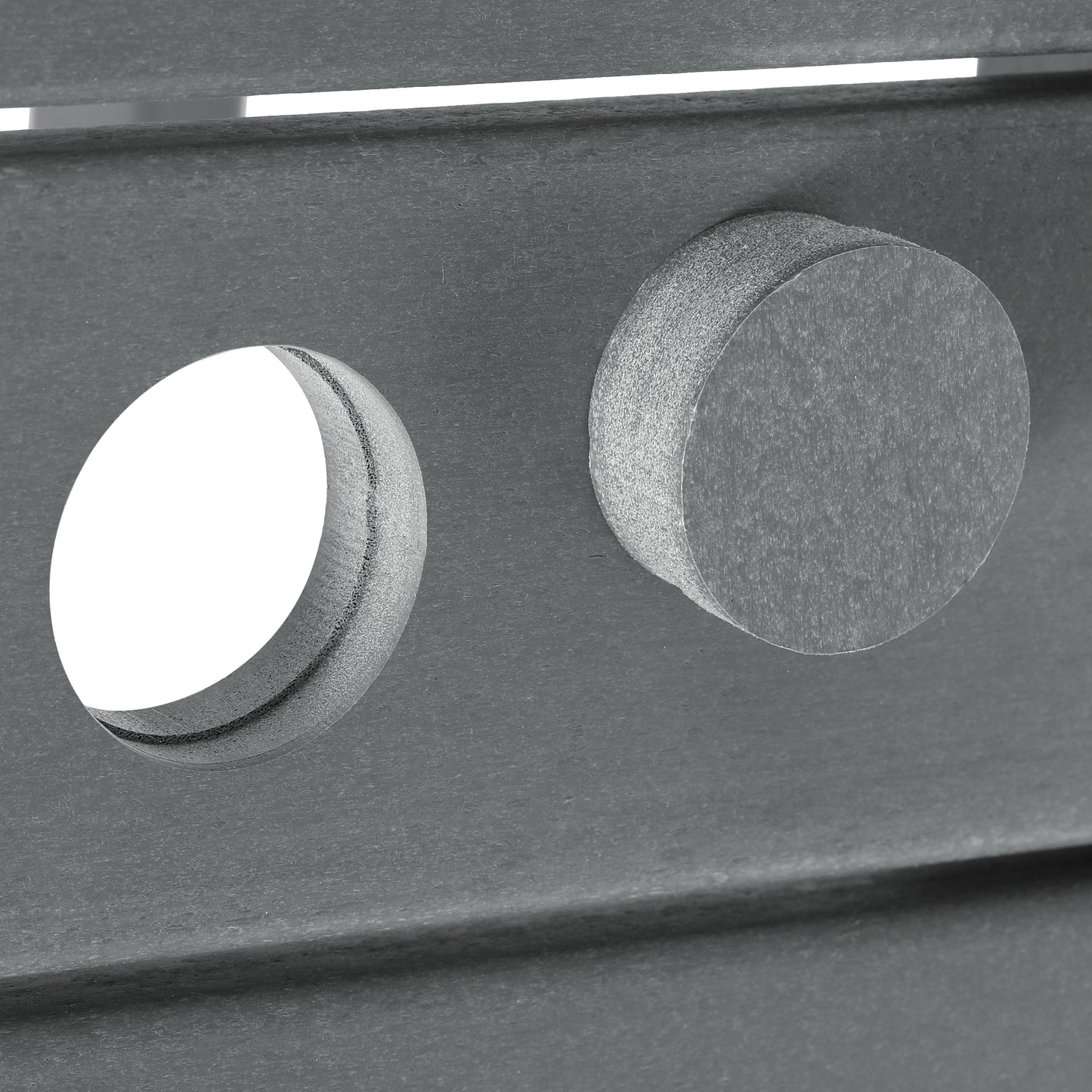 Tiny Terraces Kids' All-Weather Outdoor Round Dining Table (38" Wide)