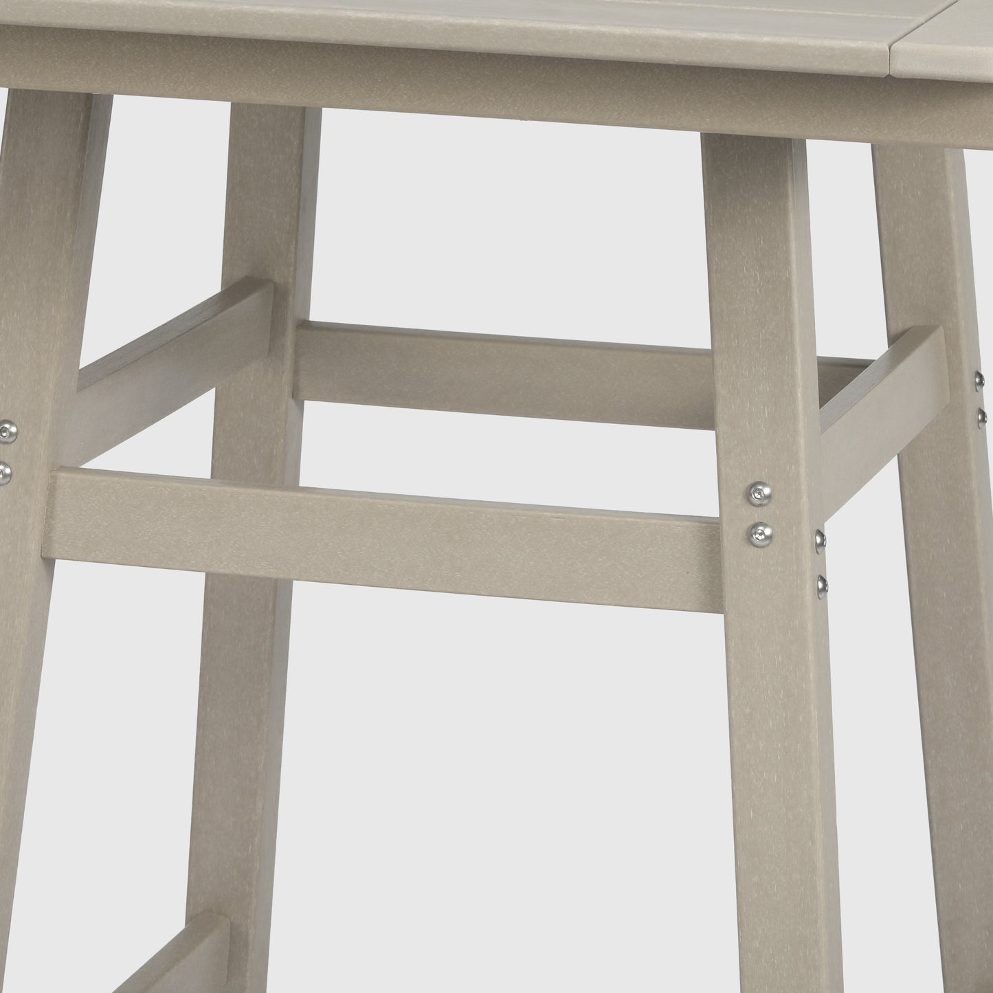 Stockholm All-Weather Outdoor 30" Square Bar Table (42" Height)