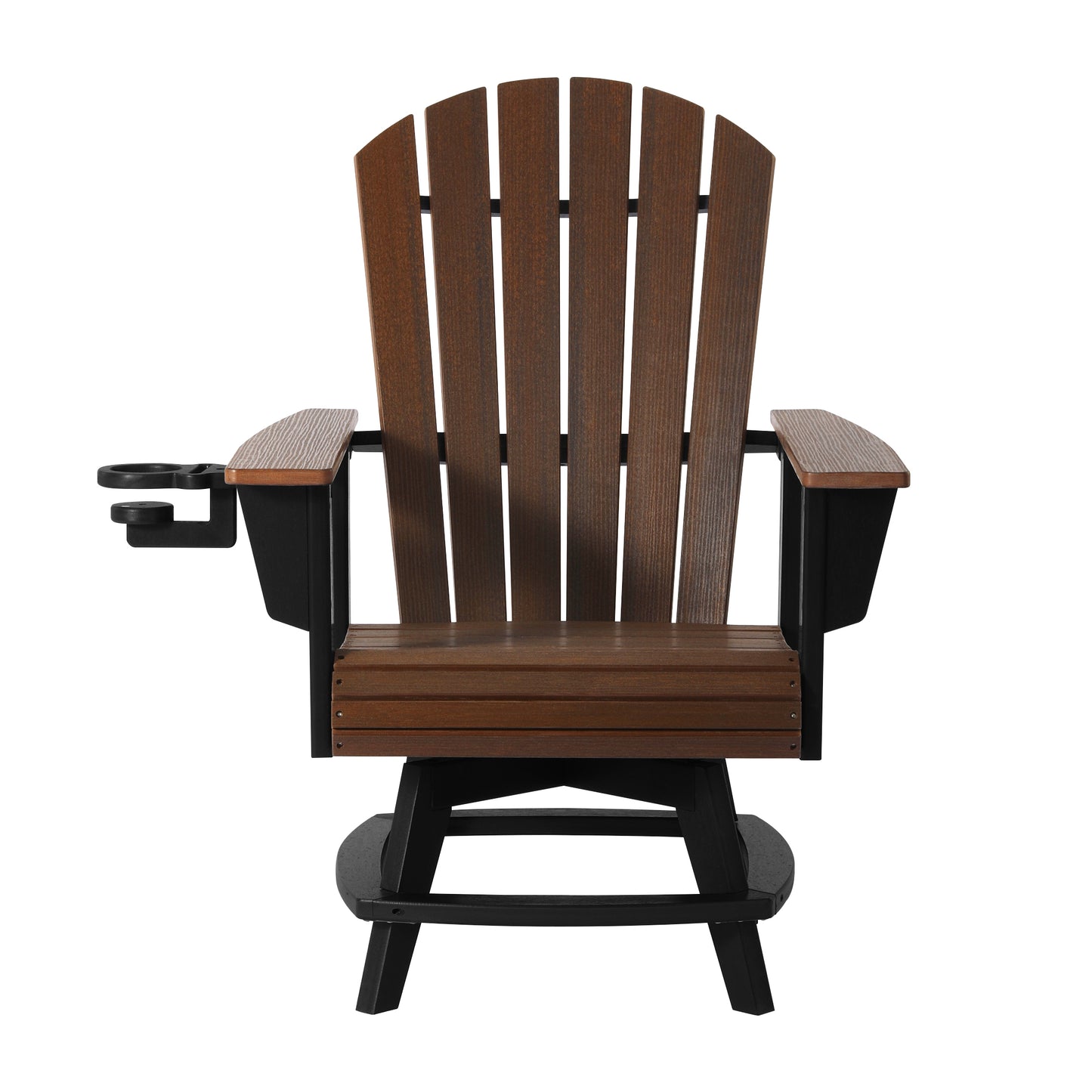 Heritage Ridge Adirondack Swivel Dining Chair With Cup Holder