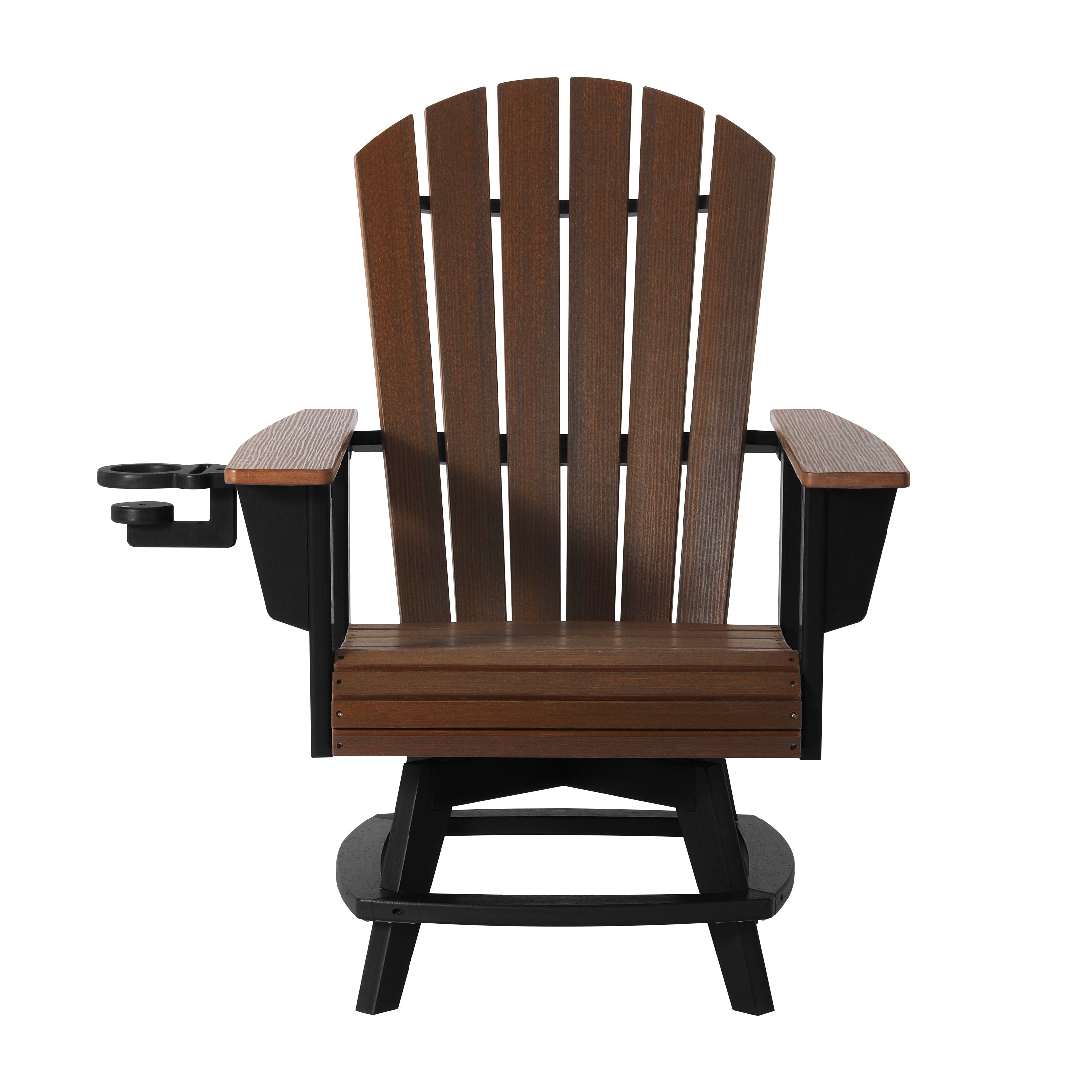 Heritage Ridge Adirondack Swivel Dining Chair With Cup Holder