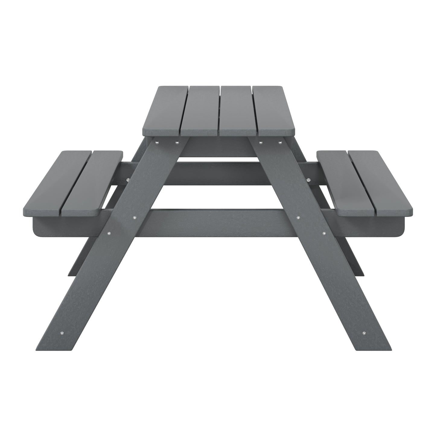 Tiny Terraces Kids' All-Weather Outdoor Picnic Table