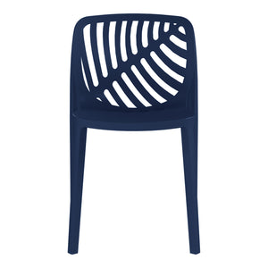 Patio Stacking Dining Side Chair (Set of 2)