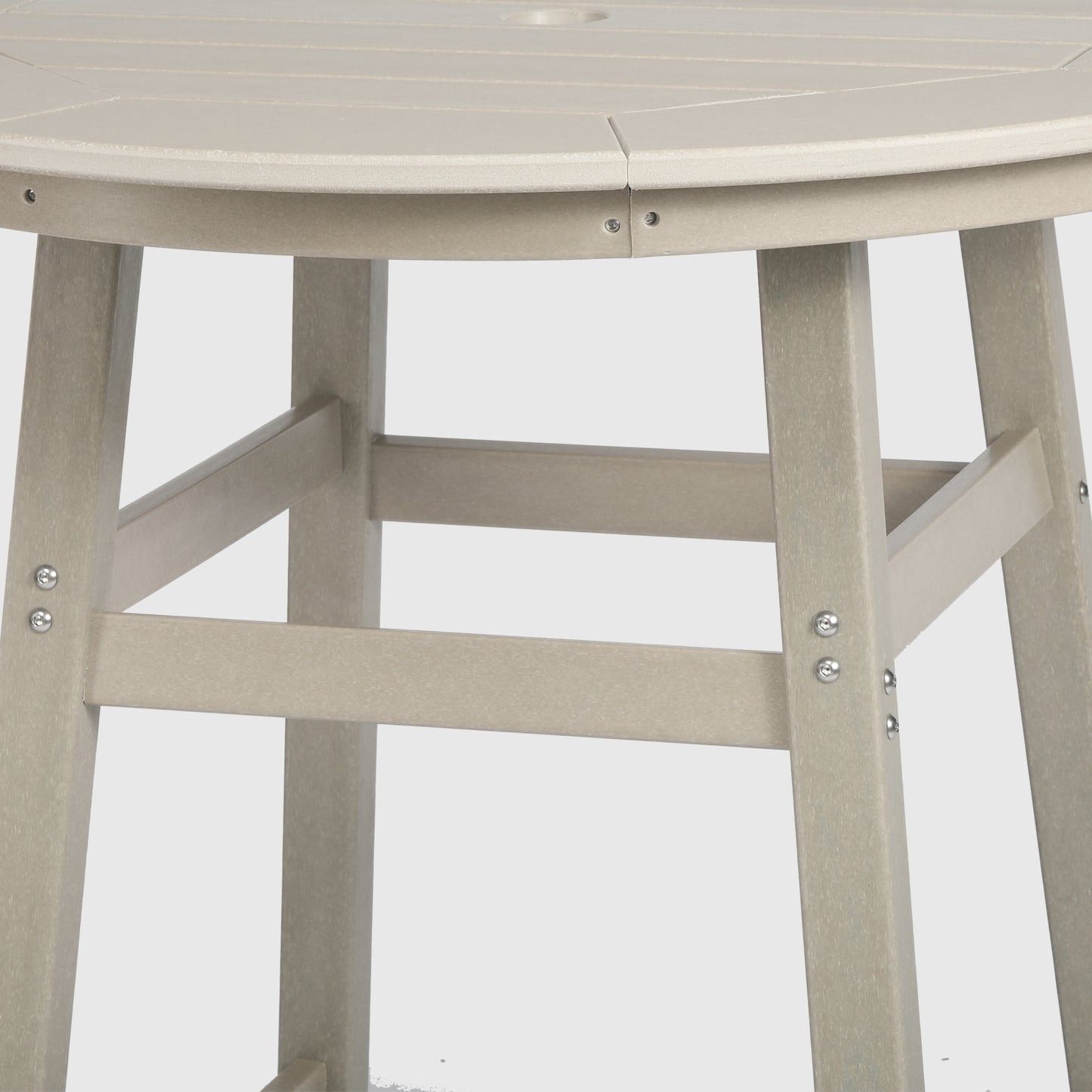 Stockholm All-Weather Outdoor 35" Round Bar Table (42" Height)